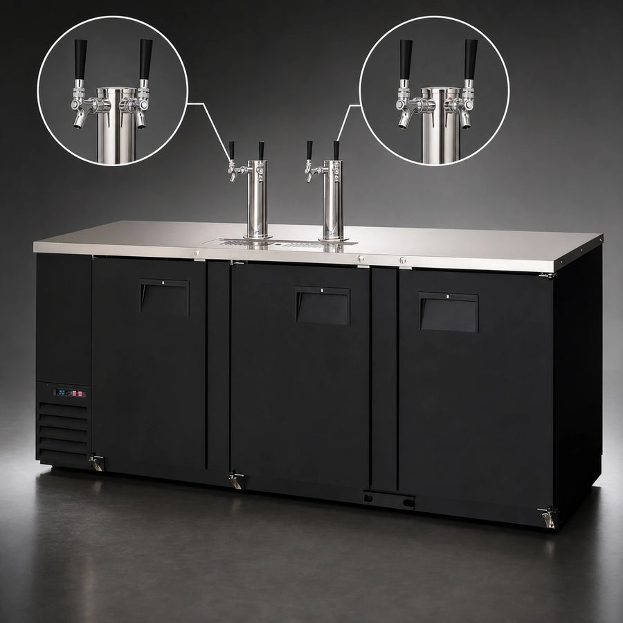 Dual 3-Inch Draft Towers