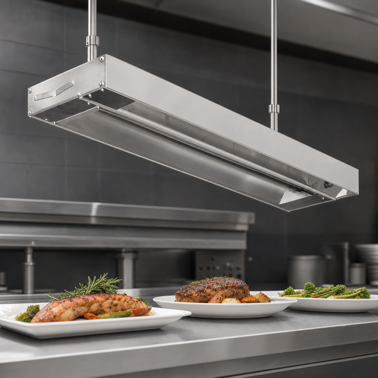 Product image #4 for Eagle RedHots 36-Inch Single-Rod Unlighted Strip Heat Lamp, 240V, Standard Wattage
