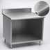 Thumbnail image #4 for Eagle Group Spec-Master Open Front Work Table with 4.5-Inch Backsplash, 48 x 30 Inches