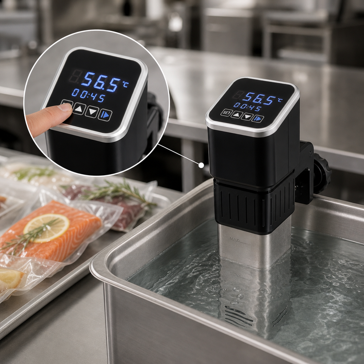 Product image #4 for Hamilton Beach Commercial AcuVide 1000 International Immersion Circulator, 30 L Capacity, 220-240V
