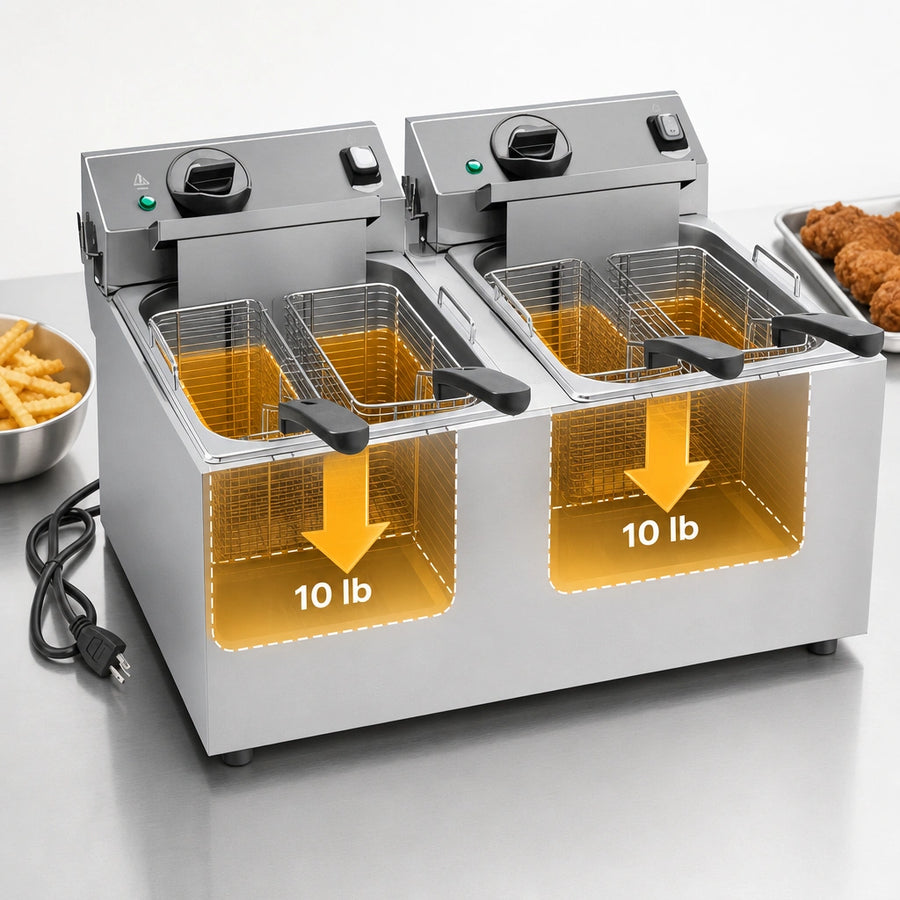 10 lb Capacity Per Well