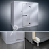 Thumbnail image #4 for Kolpak Kold-Front Indoor Walk-In Freezer with Remote Refrigeration, With Floor, Galvalume Finish, 12' x 8' Nominal