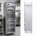 Thumbnail image #4 for Continental Refrigerator D1FSNSSGDHD Designer Line One-Section Shallow Depth Reach-In Freezer with Half-Height Glass Doors