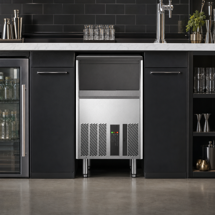 Product image #4 for Ice-O-Matic Gourmet Cube Undercounter Ice Maker with 33 lb Built-In Bin, 95 lb/Day