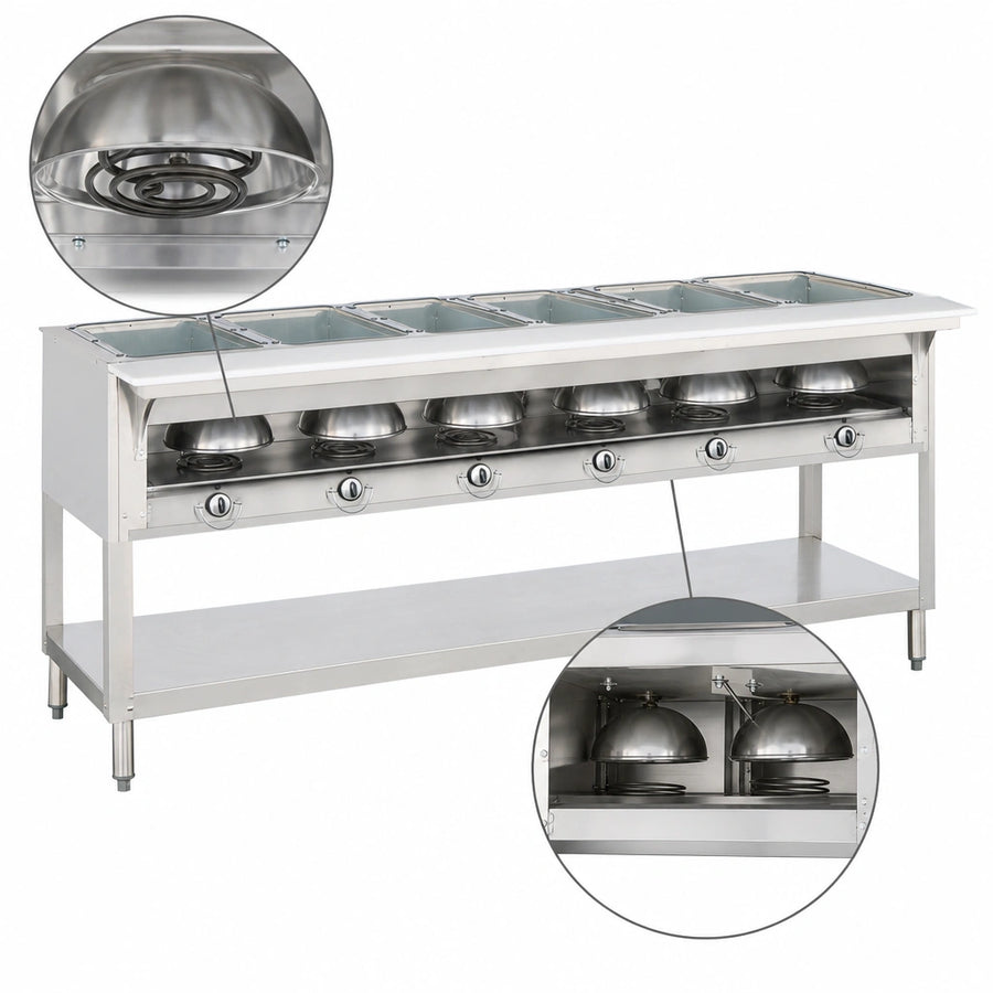 Exposed Heating Elements