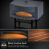 Thumbnail image #4 for Marra Forni MS68-32G Square Gas-Fired Pizza Oven with 68