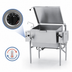 Thumbnail image #4 for AccuTemp Edge Series Thermostatically Controlled Gas Tilting Skillet, 40-Gallon, Manual Tilt Floor Model