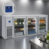 Thumbnail image #4 for BK Resources 85-Inch Three-Door Glass Door Back Bar Refrigerator