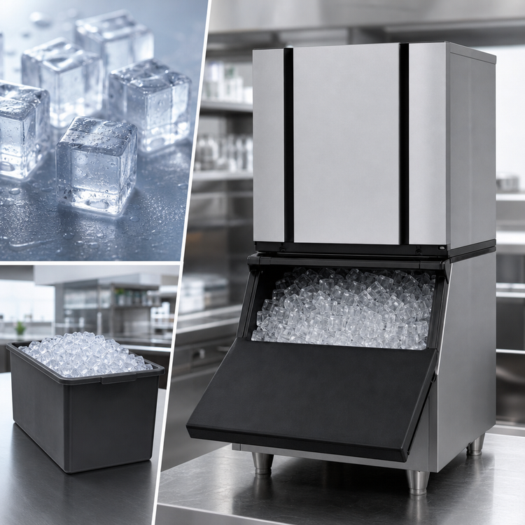 Product image #5 for Ice-O-Matic Elevation Series™ 22-Inch Modular Full Cube Ice Maker, Water-Cooled, 320 lb/24 Hr