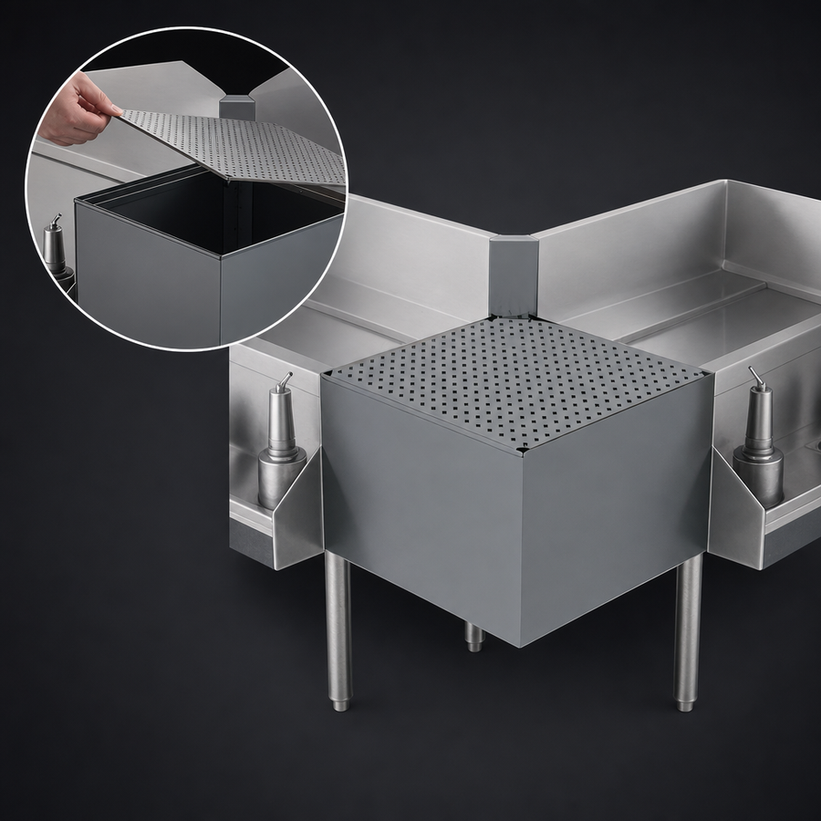 Removable Perforated Drainboard Top