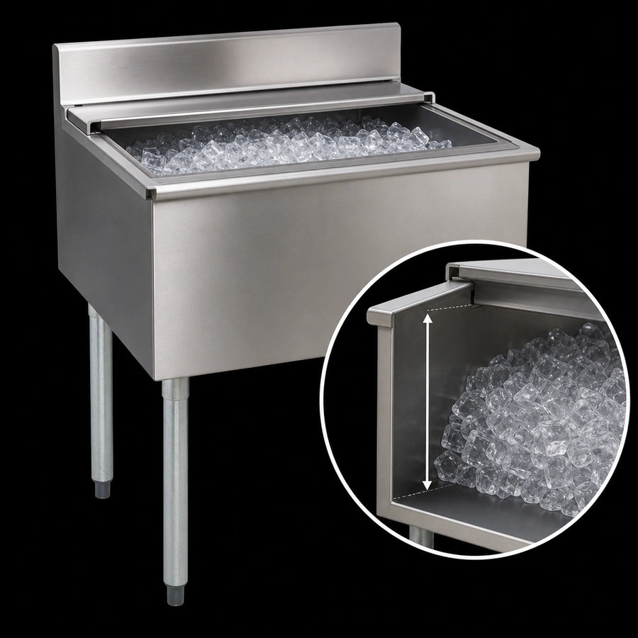 8" Deep Stainless Steel Liner