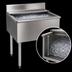 Thumbnail image #4 for Eagle Group 2200 Series Underbar Ice Bin/Cocktail Unit with Sliding Cover, 24