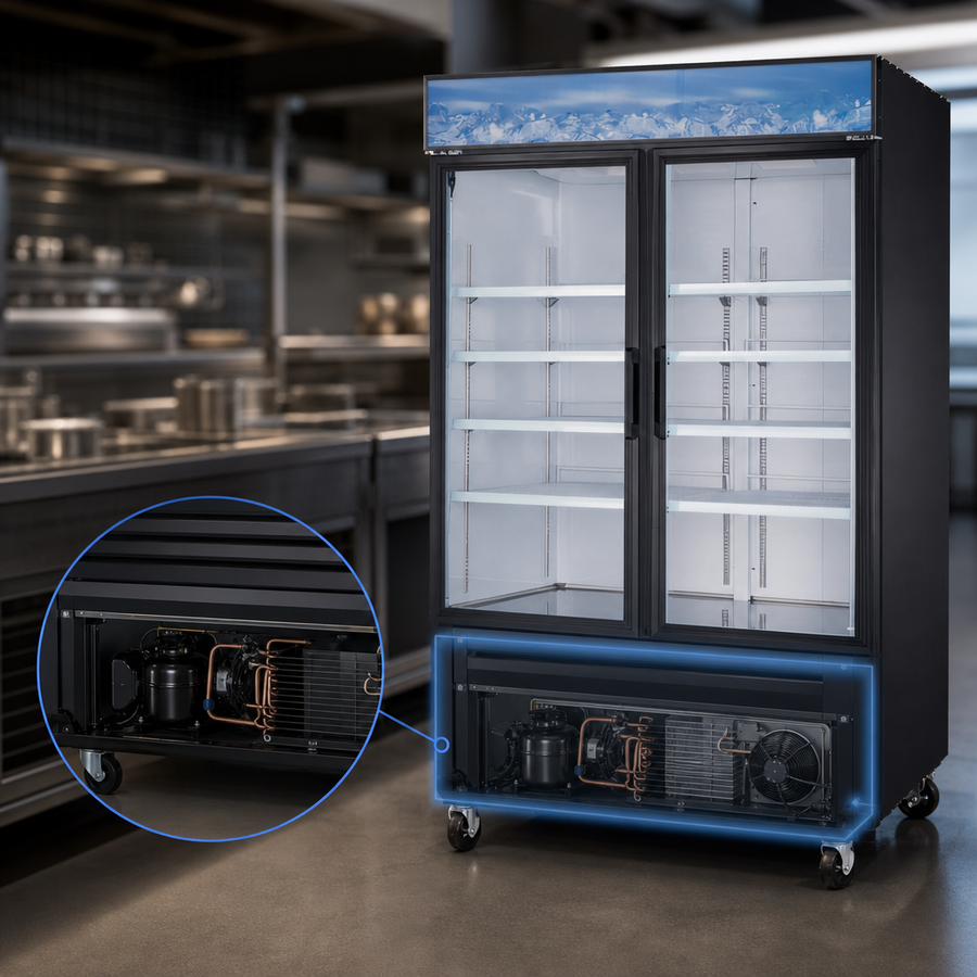 Bottom-Mount Self-Contained Refrigeration