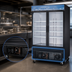 Thumbnail image #4 for Two-Section Reach-In Glass Door Display Refrigerator, Bottom Mount, 45 Cu. Ft.