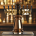 Thumbnail image #4 for Vienna Countertop Single-Column Glycol-Cooled Ceramic Draft Beer Tower with 8 Stainless Steel Faucets