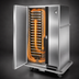 Thumbnail image #4 for Carter-Hoffmann PH1225 Mobile Heated Holding Cabinet, 2-Door, 33-Pan Capacity