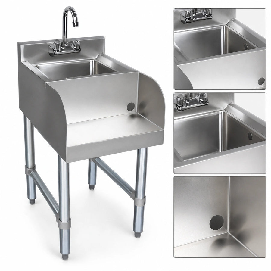 Recessed Dump Sink