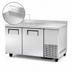 Thumbnail image #4 for True 60.25-Inch Two-Section Deep Worktop Refrigerator with Stainless Steel Top and Rear Splash
