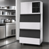 Thumbnail image #4 for Hoshizaki KM-1601SWJ Stackable Water-Cooled Crescent Cube Ice Maker, 48 Inch Wide, Self-Contained