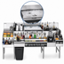Thumbnail image #4 for Glastender ALL-60A 60-Inch All-In-One Underbar Ice Bin/Cocktail Station with Blender Shelf and Double Speed Rail