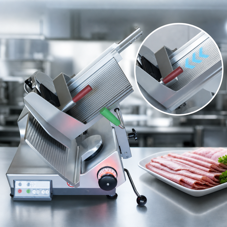 Product image #4 for Bizerba Heavy Duty Automatic Safety Slicer with 13-Inch Blade