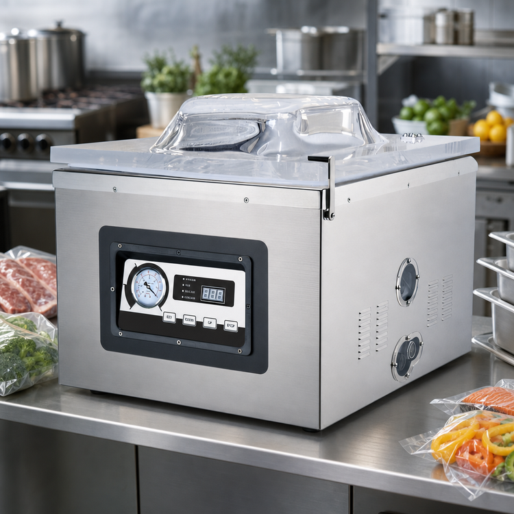 Product image #4 for ATMOVAC Diablo 17D Countertop Vacuum Chamber Packaging Machine with Dual 17-Inch Seal Bars