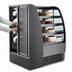 Thumbnail image #4 for Harmony Full-Service Curved Glass Refrigerated Bakery Display Case, 62-7/8 Inch Wide, Self-Contained