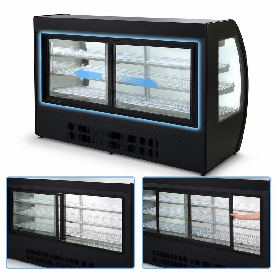 Rear Sliding Glass Doors