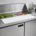 Thumbnail image #4 for Beverage-Air 17-Inch White Poly Cutting Board for SPE60C/SPED60C Prep Tables