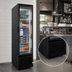 Thumbnail image #4 for Elite Series One-Section Reach-In Glass Door Merchandiser Refrigerator, 7.7 Cu. Ft., Black