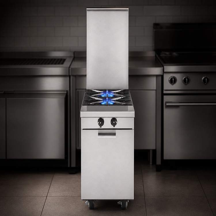 Product image #4 for Garland Master Series M12T 12-Inch Modular Gas Open Burner Add-A-Unit Range Attachment with 2 Burners