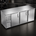 Thumbnail image #4 for Beverage-Air Three-Section Solid Door Self-Contained Back Bar Refrigerator, 78-Inch, 26.1 Cu. Ft.