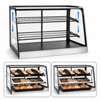 Thumbnail image #4 for Federal Industries Countertops CD4828 47-Inch Countertop Full-Service Non-Refrigerated Pastry Display Case, Curved Glass, LED Lighting