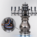 Thumbnail image #4 for Glastender Braumeister Single-Column 4-Faucet Countertop Glycol-Cooled Draft Dispensing Tower