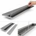 Thumbnail image #4 for Glastender 42-Inch Stainless Steel Underbar Drink Rail with Right-Hand Drain
