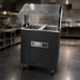Thumbnail image #4 for Advance Tabco Triumph Supreme Mobile Electric Hot Food Buffet Table with 2 Sealed Wells and Sneeze Guard, 208-240V