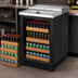 Thumbnail image #4 for True 24-Inch Flat Top Bottle Cooler with Stainless Steel Top and Black Exterior