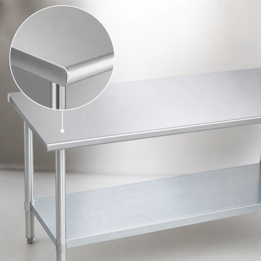 16-Gauge 400-Series Stainless Steel Top