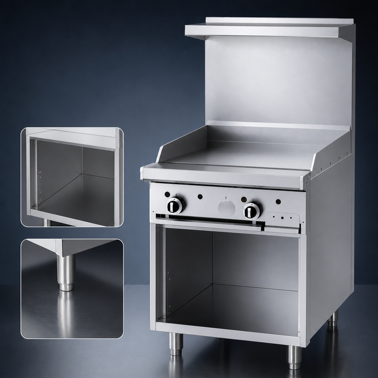 Product image #4 for Garland G Starfire Pro Series 24-Inch Gas Restaurant Range with Griddle and Open Storage Base