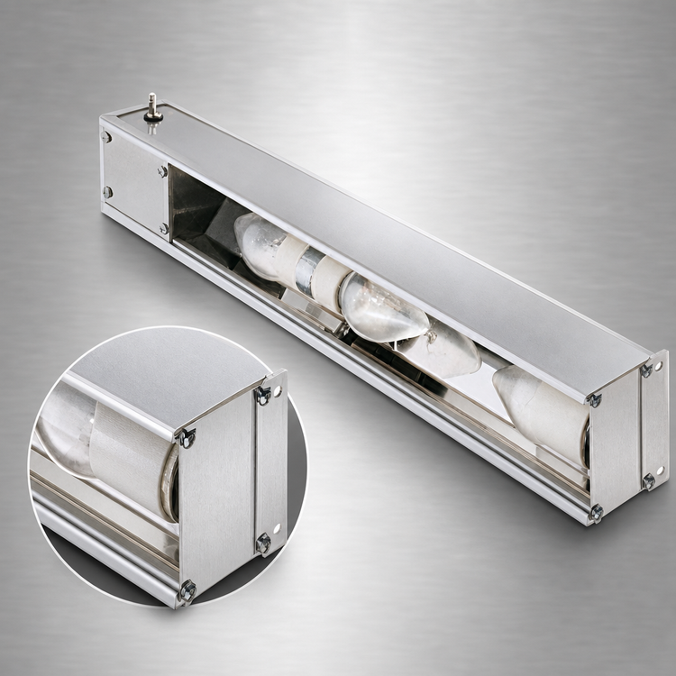 Product image #4 for Hatco Glo-Rite 36-Inch Strip Type Display Light with Aluminum Housing and Toggle Switch