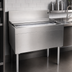 Thumbnail image #4 for Glastender 30 Inch Wide Underbar Ice Bin with Sliding Stainless Steel Cover, 84 lb. Capacity