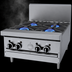 Thumbnail image #4 for Garland GF Starfire Pro GF24-4T 24-Inch Modular Gas Restaurant Range Top, 4 Open Burners, Flame Failure, Stainless Steel