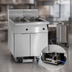 Thumbnail image #4 for Imperial Electric 6-Battery 75 lb. Floor Fryer with Built-In Space Saver Filter System, Tilt-Up Elements and Electronic Thermostat