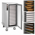 Thumbnail image #4 for FWE Mobile Humidified Heated Pizza Holding Cabinet, 30 Pizza Box Capacity