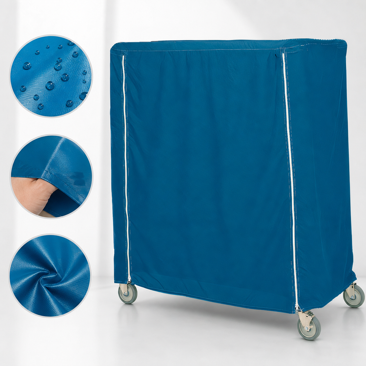 Product image #4 for Metro Waterproof Banquet Cart Cover for 60 x 18 x 62 Inch Cart