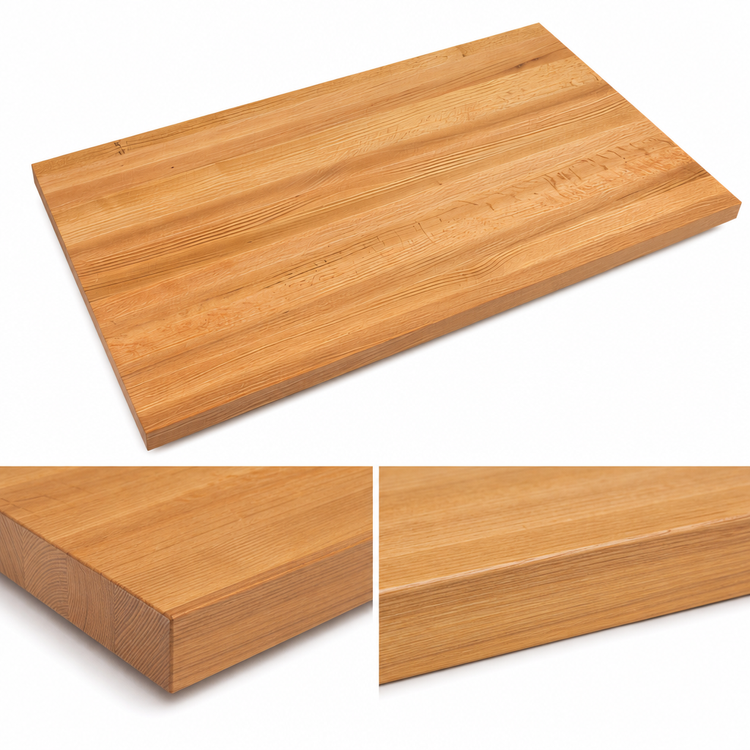 Product image #4 for John Boos Appalachian Red Oak Edge Grain Island Countertop, 72 x 30 x 1-1/2 Inch, Varnique Finish