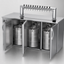 Thumbnail image #4 for Beverage-Air 72-Inch Three-Door Direct Draw Beer Dispenser with 12-Tap Tower and 3 Half-Keg Capacity