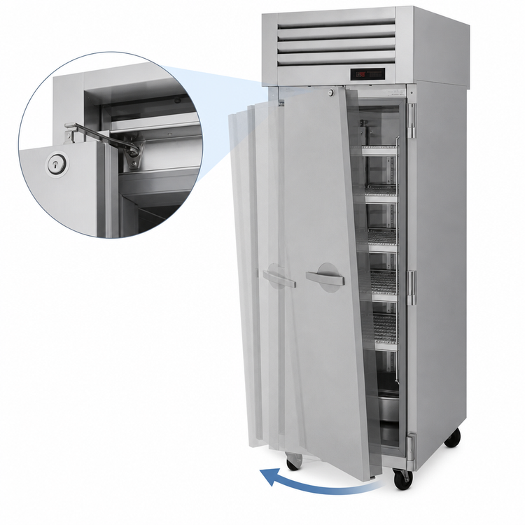 Product image #4 for Turbo Air PRO Series 25 Cu. Ft. 1-Section Reach-In Heated Holding Cabinet, Standard Depth, Full-Length Solid Door