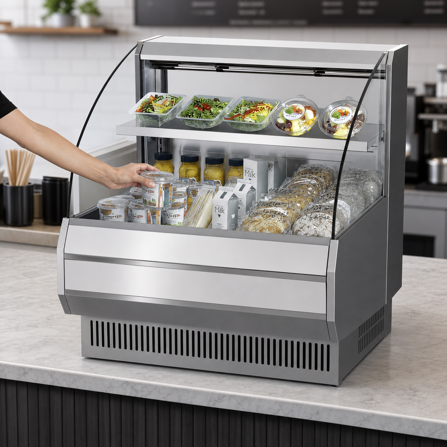 Open Front Display