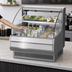 Thumbnail image #4 for Turbo Air Low-Profile Horizontal Open Display Merchandiser, 5.1 Cu. Ft., Stainless Steel, 28-1/8 Inch Wide